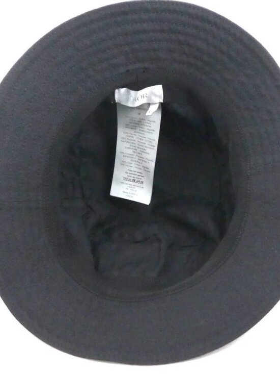 Christian Dior ×Kenny Scharf Bucket Hat Black Cotton main image 4